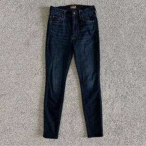 Mother High Waisted Looker Skinny Jeans In Coffee‎ Tea Or Me Size 26